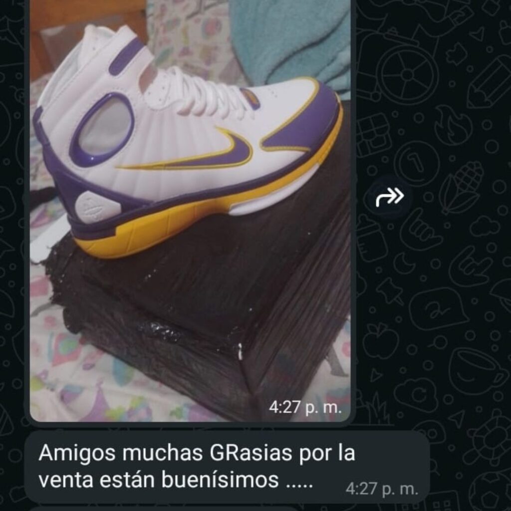 ventas de tenis 2